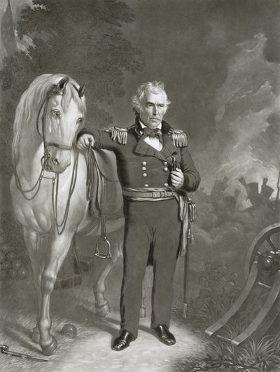 Major-General Zachary Taylor by Sartain and Sloanaker Sartain and Sloanaker